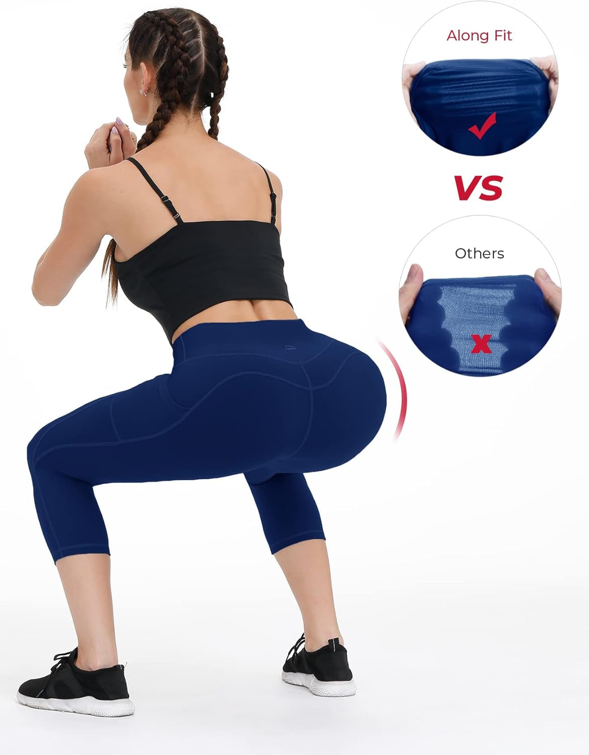 Women’s Anti-Nail Tummy Control Yoga Leggings