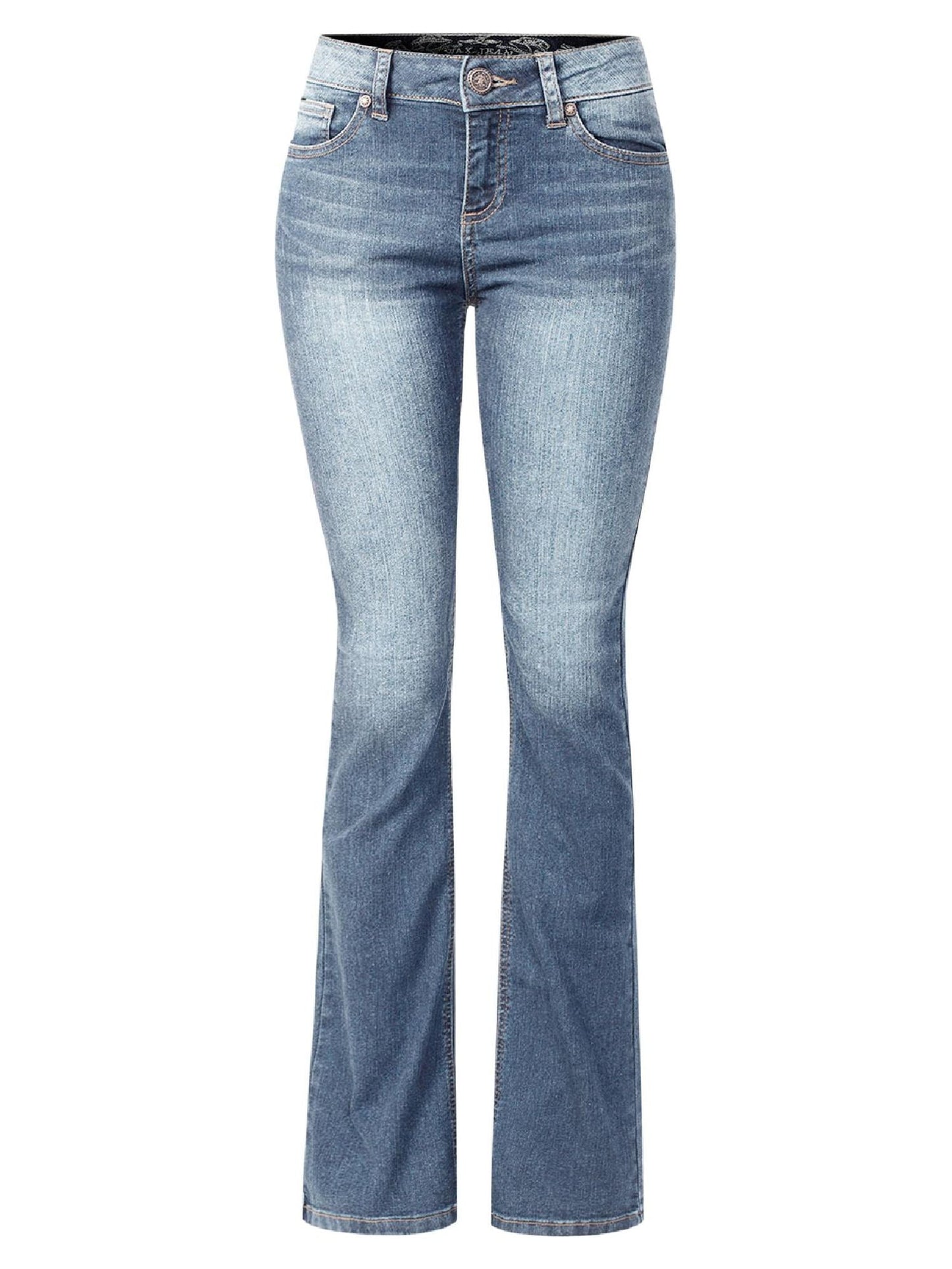 Women'S Sexy Stylish Flare Bell Bottom Slim Bootcut Jean