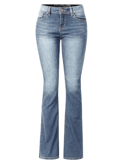 Women'S Sexy Stylish Flare Bell Bottom Slim Bootcut Jean