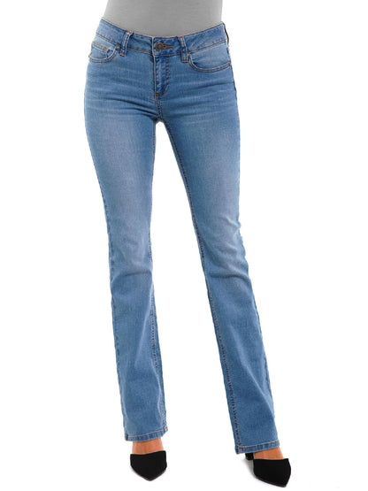 Women'S Sexy Stylish Flare Bell Bottom Slim Bootcut Jean