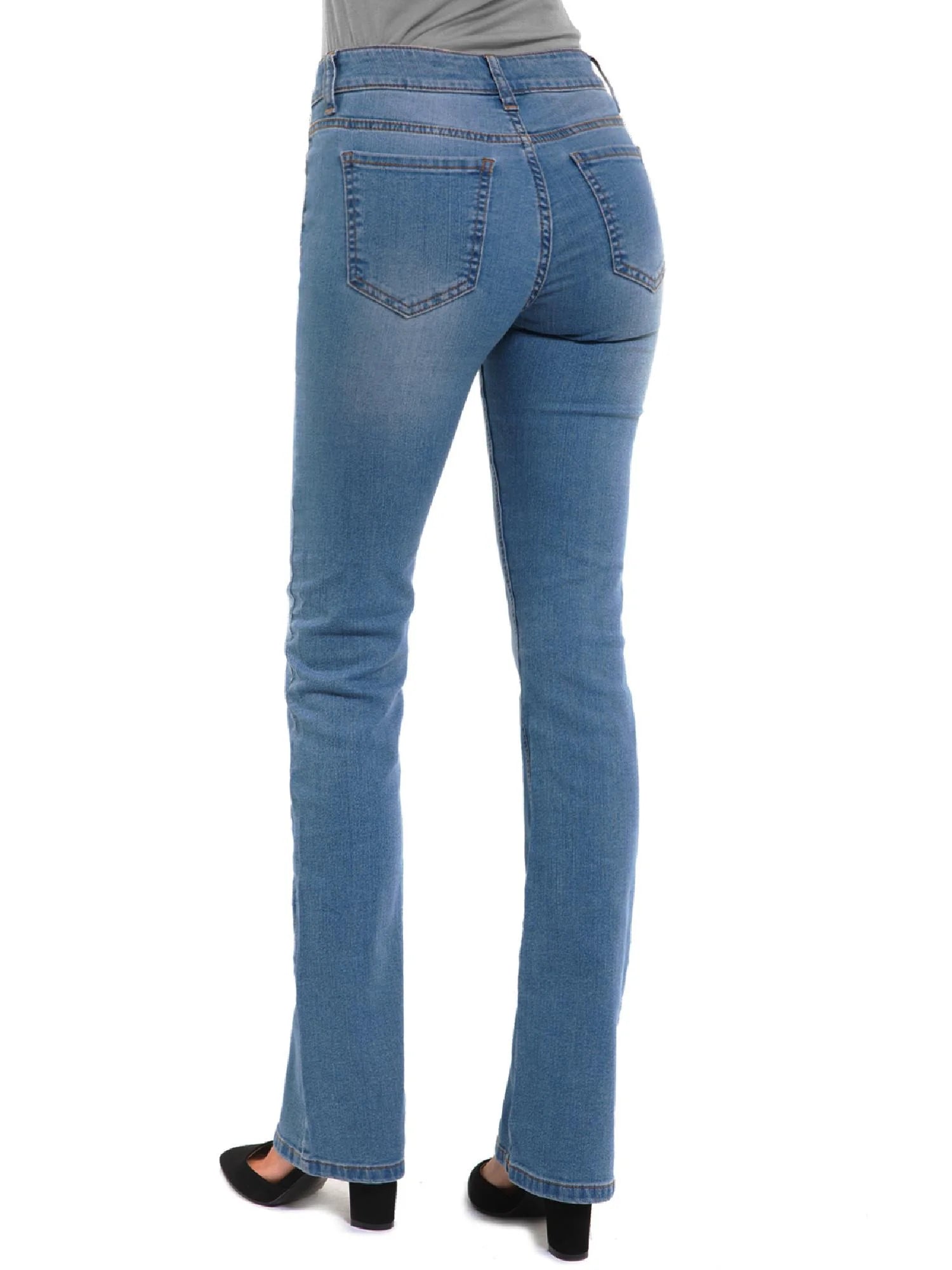 Women'S Sexy Stylish Flare Bell Bottom Slim Bootcut Jean